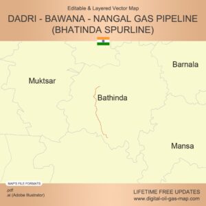 [Product Image] Dadri - Bawana - Nangal Gas Pipeline (Bhatinda Spurline)