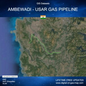 [Product Image] GIS Datasets of Ambewadi - Usar Gas Pipeline
