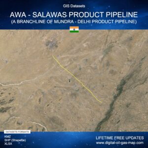 [Product Image] GIS Datasets of Awa - Salawas Product Pipeline