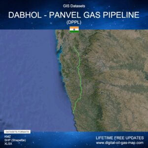 [Product Image] GIS Datasets of Dabhol - Panvel Gas Pipeline