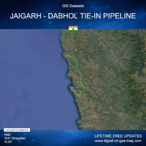 [Product Image] GIS Datasets of Jaigarh - Dabhol Tie-in Pipeline