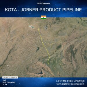 [Product Image] GIS Datasets of Kota - Jobner Product Pipeline