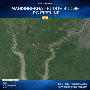 [Product Image] GIS Datasets of Mahishrekha - Budge Budge LPG Spurline