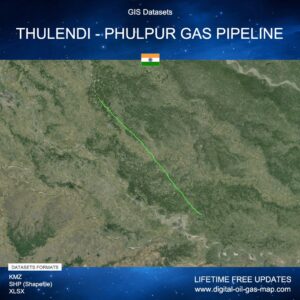 [Product Image] GIS Datasets of Thulendi - Phulpur Gas Pipeline