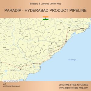 [Product Image] Paradip - Hyderabad Product Pipeline Map
