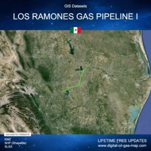[Product Image] GIS Datasets Los Ramones Gas Pipeline I