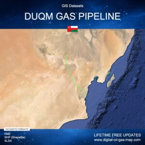 [Product Image] GIS Datasets of Duqm Gas Pipeline