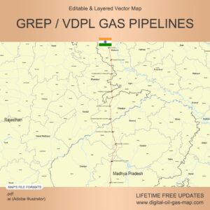 [Product Image] GREP and VDPL Gas Pipelines Map