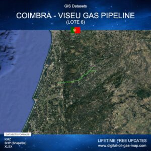 [Product Image] GIS Datasets of Coimbra - Viseu Gas Pipeline (Lote 6)