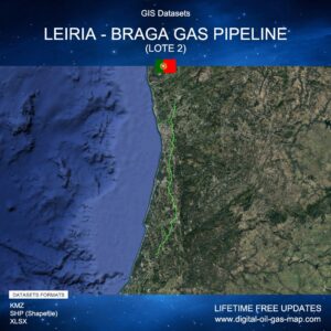 [Product Image] GIS Datasets of Leiria - Braga Gas Pipeline (Lote 2)