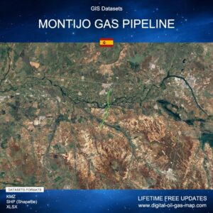 [Product Image] GIS Datasets of Montijo Gas Pipeline