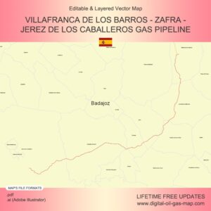 [Product Image] Villafranca de los Barros - Zafra - Jerez de los Caballeros Gas Pipeline