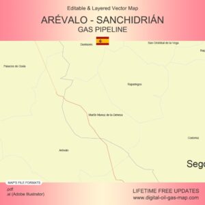 [Product Image] Arévalo - Sanchidrián Gas Pipeline