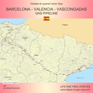 [Product Image] Barcelona - Valencia - Vascongadas Gas Pipeline