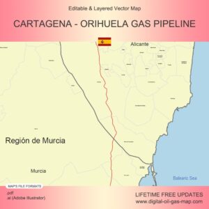 [Product Image] Cartagena - Orihuela Gas Pipeline