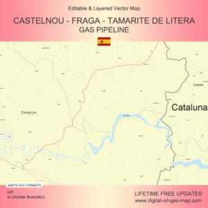 [Product Image] Castelnou - Fraga - Tamarite de Litera Gas Pipeline