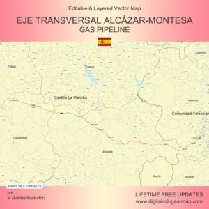 [Product Image] Eje Transversal Alcázar-Montesa Gas Pipeline