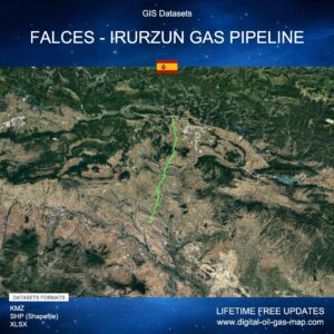 [Product Image] GIS Datasets of Falces - Irurzun Gas Pipeline