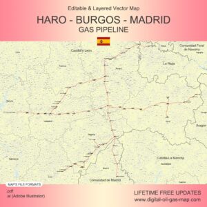 [Product Image] Haro - Burgos - Madrid Gas Pipeline