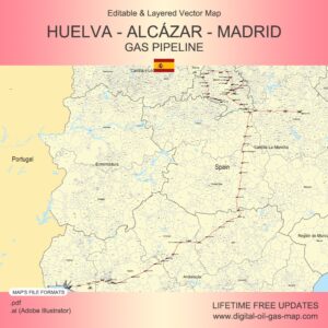 [Product Image] Huelva - Alcázar - Madrid Gas Pipeline