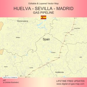 [Product Image] Huelva - Sevilla - Madrid Gas Pipeline