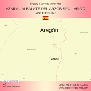 [Product Image] Azaila - Albalate del Arzobispo - Ariño Gas Pipeline