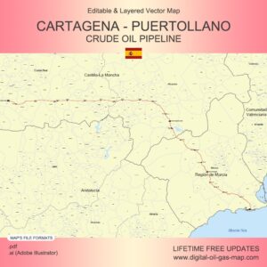 [Product Image] Cartagena - Puertollano Crude Oil Pipeline