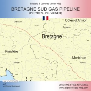 [Product Image] Bretagne Sud Gas Pipeline (Pleyben - Pluvigner)
