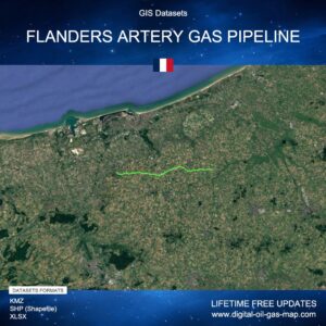 [Product Image] GIS Datasets of Flanders Artery Gas Pipeline