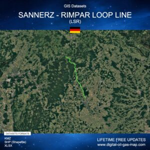 [Product Image] GIS Datasets of Sannerz - Rimpar Loop Line (LSR)