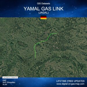 [Product Image] GIS Datasets of Yamal Gas Link (JAGAL)