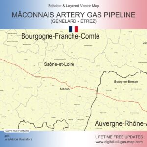 [Product Image] Mâconnais Artery Gas Pipeline (Génelard - Étrez)