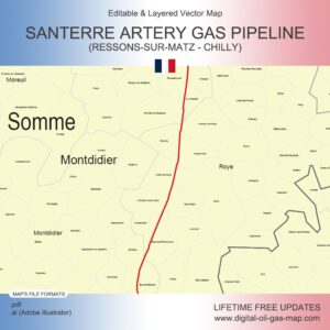 [Product Image] Santerre Artery Gas Pipeline (Ressons-sur-Matz - Chilly)