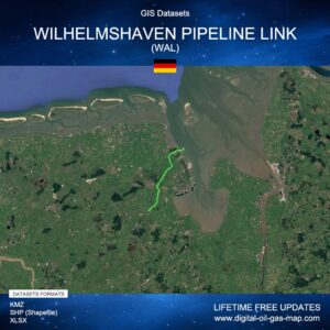 [Product Image] GIS Datasets of Wilhelmshaven Pipeline Link (WAL)