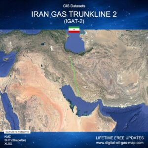 [Product Image] GIS Datasets of Iran Gas Trunkline 2 (IGAT-2)