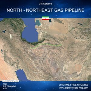 [Product Image] GIS Datasets of North - Northeast Gas Pipeline