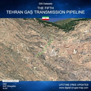 [Product Image] GIS Datasets of The Fifth Tehran Gas Transmission Pipeline