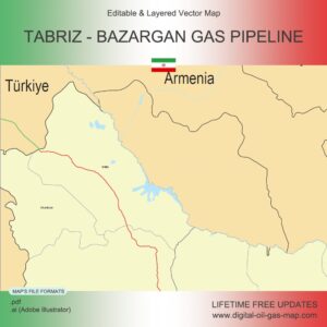 [Product Image] Tabriz - Bazargan Gas Pipeline