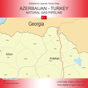[Product Image] Azerbaijan - Turkey Natural Gas Pipeline