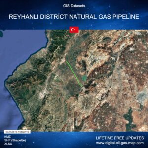 [Product Image] GIS Datasets of Reyhanlı District Natural Gas Pipeline