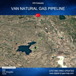 [Product Image] GIS Datasets of Van Natural Gas Pipeline