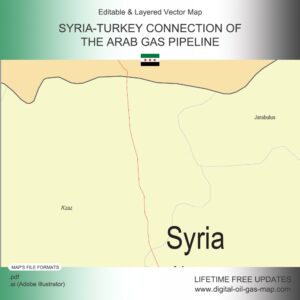 [Product Image] Syria-Turkey Connection of the Arab Gas Pipeline