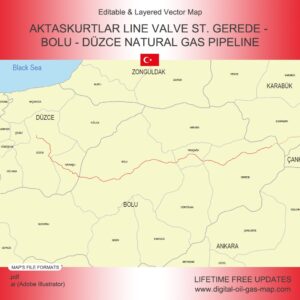 [Product Image] Aktaskurtlar Line Valve St. Gerede - Bolu - Düzce Natural Gas Pipeline