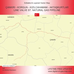 [Product Image] Çankırı - Korgun - Kızılcahamam - Aktaşkurtlar Line Valve St. Natural Gas Pipeline