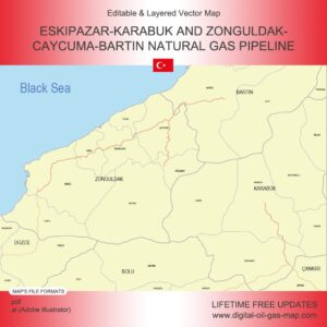 [Product Image] Eskipazar-Karabuk and Zonguldak-Caycuma-Bartin Natural Gas Pipeline