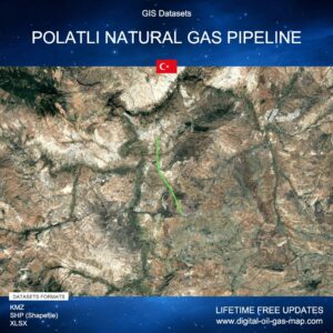[Product Image] GIS Datasets of Polatlı Natural Gas Pipeline