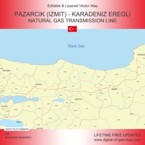 [Product Image] Pazarcik (Izmit) - Karadeniz Eregli Natural Gas Transmission Line