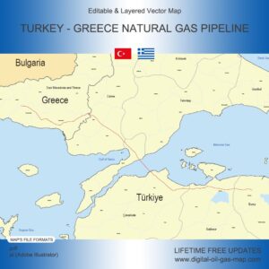 [Product Image] Turkey - Greece Natural Gas Pipeline