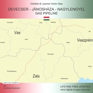 [Product Image] Devecser - Jánosháza - Nagylengyel Gas Pipeline