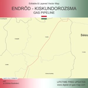 [Product Image] Endrőd - Kiskundorozsma Gas Pipeline
